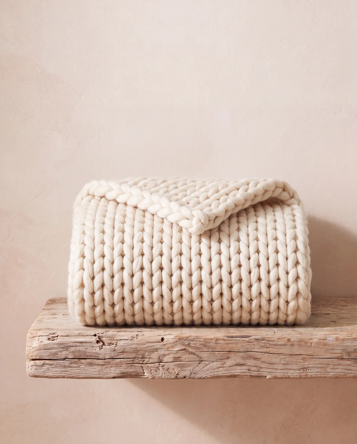 Chunky Knit Throw, 50 x 70 in